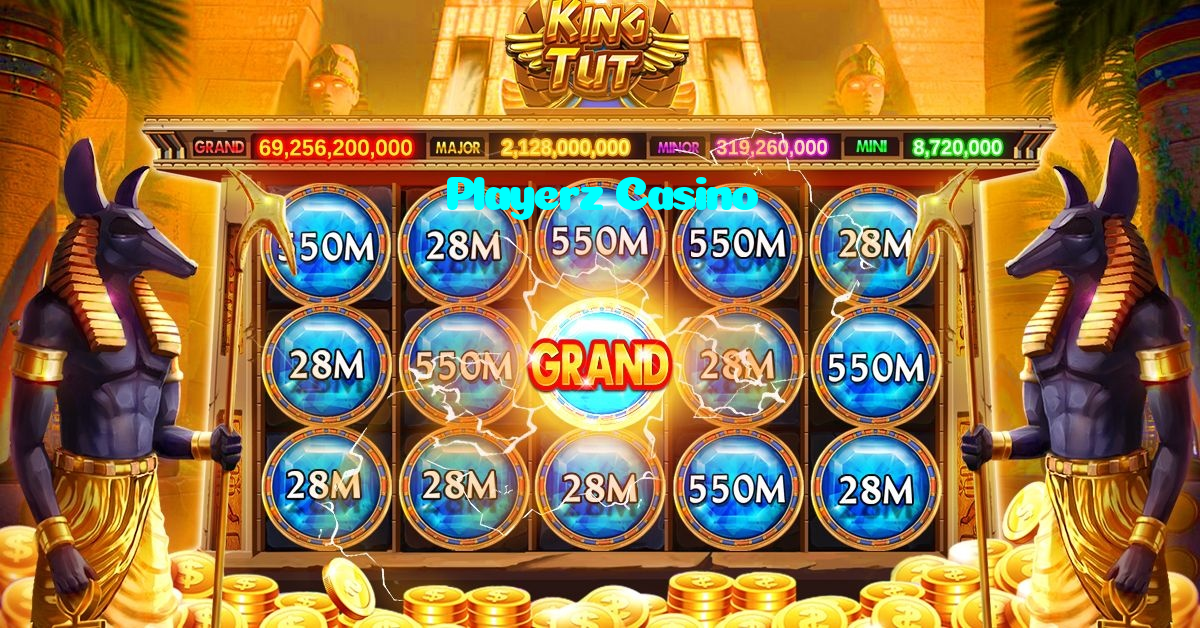 Playerz Casino casino presented on mobile device in Pakistan with slots and live games